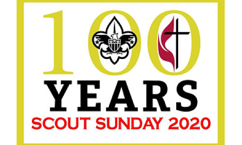 Boy Scout Sunday Patch - 100th Year Commemorative