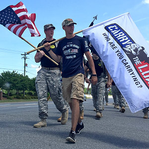 Participants in marches across America will receive Strength for Service books