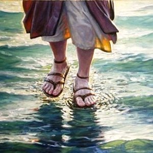 Why did Jesus walk on water?