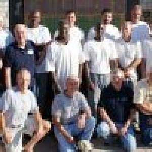 Inmates build gazebo with UM men and baseball team