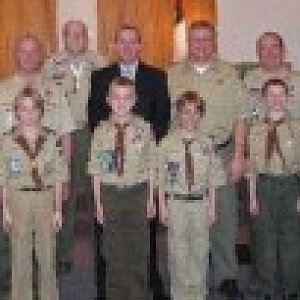 Scouts receive God and Family Awards