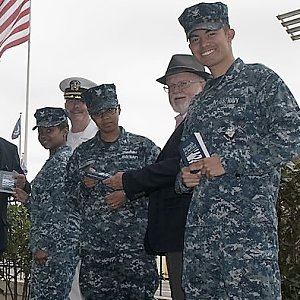 Navy base receives 3,300 SFS books