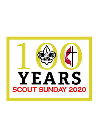 Boy Scout Sunday Patch - 100th Year Commemorative