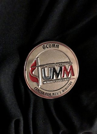 Men's Ministry Challenge Coin--Silver