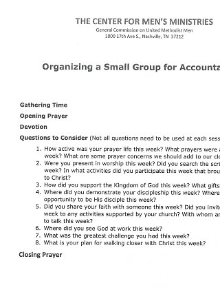 Small Groups - Organization and Resources
