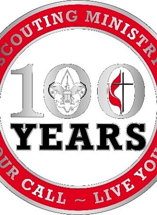 Silver plated & enamel commemorative 100th Anniversary Challenge Coin